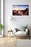 Dekoratif Duvar Tablosu Temperli Cam Tablo 36x23 cm