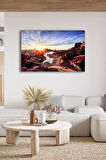 Dekoratif Duvar Tablosu Temperli Cam Tablo 36x23 cm