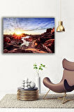 Dekoratif Duvar Tablosu Temperli Cam Tablo 36x23 cm