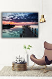 Dekoratif Duvar Tablosu Temperli Cam Tablo 36x23 cm