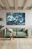Dekoratif Duvar Tablosu Temperli Cam Tablo 36x23 cm