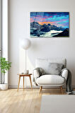 Dekoratif Duvar Tablosu Temperli Cam Tablo 36x23 cm