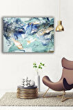 Dekoratif Duvar Tablosu Temperli Cam Tablo 36x23 cm