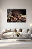 Dekoratif Duvar Tablosu Temperli Cam Tablo 36x23 cm