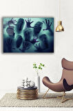 Dekoratif Duvar Tablosu Temperli Cam Tablo 36x23 cm