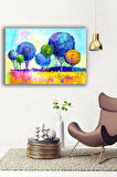 Dekoratif Duvar Tablosu Temperli Cam Tablo 36x23 cm