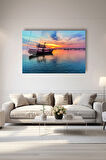 Dekoratif Duvar Tablosu Temperli Cam Tablo 36x23 cm