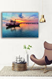 Dekoratif Duvar Tablosu Temperli Cam Tablo 36x23 cm
