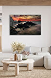 Dekoratif Duvar Tablosu Temperli Cam Tablo 36x23 cm