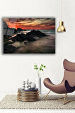 Dekoratif Duvar Tablosu Temperli Cam Tablo 36x23 cm