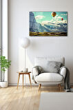 Dekoratif Duvar Tablosu Temperli Cam Tablo 36x23 cm