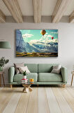 Dekoratif Duvar Tablosu Temperli Cam Tablo 36x23 cm