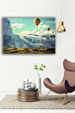 Dekoratif Duvar Tablosu Temperli Cam Tablo 36x23 cm