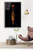 Dekoratif Duvar Tablosu Temperli Cam Tablo 36x23 cm
