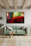 Dekoratif Duvar Tablosu Temperli Cam Tablo 36x23 cm