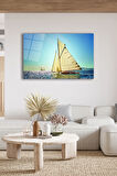 Dekoratif Duvar Tablosu Temperli Cam Tablo 36x23 cm