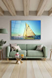 Dekoratif Duvar Tablosu Temperli Cam Tablo 36x23 cm