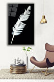 Dekoratif Duvar Tablosu Temperli Cam Tablo 36x23 cm
