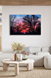 Dekoratif Duvar Tablosu Temperli Cam Tablo 36x23 cm