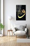 Dekoratif Duvar Tablosu Temperli Cam Tablo 36x23 cm