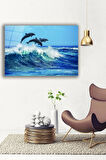 Dekoratif Duvar Tablosu Temperli Cam Tablo 36x23 cm