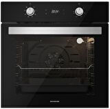 Silverline Siyah Cam Ankastre Set 3457 - CS5365B01 - BO6504B01