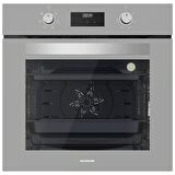 Silverline BO6502S02 - CS5335S01 - 3420 Classy 60 Gri Cam Ankastre Set