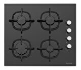 Silverline Siyah Cam Ankastre Set BO6502B02 - CS5343B01- 3457
