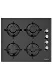 Silverline 3'lü Siyah Cam Ankastre Set 3481 Flam 60 Siyah+cs5349b01+bo6501b01