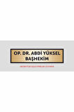 Doktor Kapı İsimliği ,Kişiye özel baskı Aliminyum GOLD parlak Metal Levha 26cmx7cm