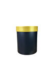 Gold Kemerli 30x25 Siyah Saksı