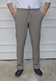 Erkek Dokuma Nil Yeşili Jogger Pantolon3036/100