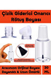 Aracınızın Boya Koduna Özel - Fırçalı Kutuda 1.Kalite Rötuş Boyası 30ml.