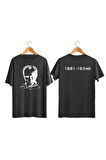 Atatürk Baskılı Tişört 1881-1938 Ön + Arka Baskılı