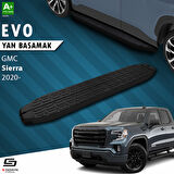 S-Dizayn GMC Sierra 5 Evo Siyah Yan Basamak 213 Cm 2020 Üzeri A+ Kalite