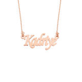 İsimli Gümüş Kolye GMS1277