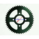 GMS Cross Cg 125 150 Arka Dişli 50T Takozlu Göbek İçin