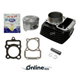 Mondial Xtreme Max 200 Silindir Set Komple Siyah GVS6583