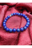 Lapis Lazuli Bileklik Doğal Taş 8mm