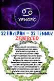 Sertifikalı Burç Taşı Yengeç Burcu Zeberced Taşı Bileklik