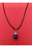 Sertifikalı Lapis Lazuli Taşı Doğal Taş Kolye