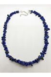 Sertifikalı Lapis Lazuli Taşı Doğal Taş Kolye