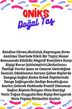 Sertifikalı Tüp Şişelerde Kırık Doğal Taşlar (ONİKS TAŞI DELİKLİ) 4 X 2cm Büyük Boy