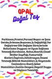 Sertifikalı Tüp Şişelerde Kırık Doğal Taşlar (OPAL TAŞI DELİKLİ) 4 X 2cm Büyük Boy