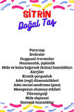 Sertifikalı Tüp Şişelerde Kırık Doğal Taşlar (SİTRİN TAŞI DELİKLİ) 4 X 2cm Büyük Boy