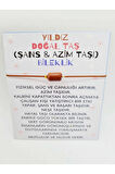 Yıldız Doğal Taş Bileklik ( Azim & Şans Taşı )
