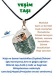 Sertifikalı Ham Yeşim Doğal Taş Kolye Aaa Kalite Zincir Hediyeli