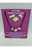 Sertifikalı Aytaşı (ZAYIFLAMA TAŞI) Kolye Orijinal Doğal Taş Sürpriz Hediyeli