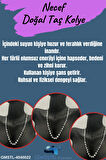 Sertifikalı Doğal Taş Necef Taşı Kolye 6mm