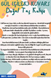 Sertifikalı Orijinal Işlenmemiş Doğal Taş Gül Kuvars Kolye Sürpriz